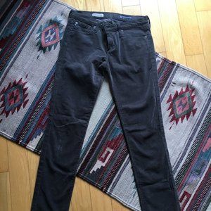 AG Dark Grey Corduroy Pants, size 27R